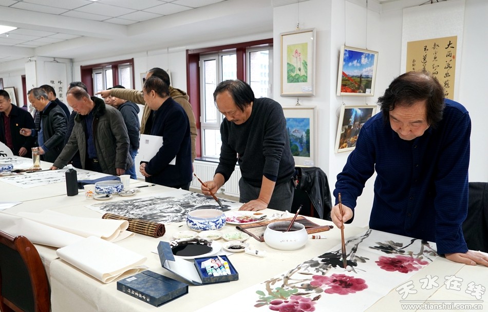 金融赋能艺术 翰墨香飘天水——天水金融系统与市美协成功举办文化艺术交流活动